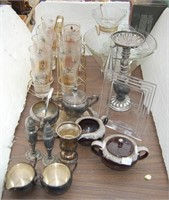 Bargain Lot: Vintage Glassware & Silverplate