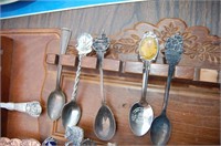 Bargain Lot: Souvenir Spoons & Holders