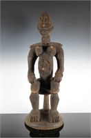 Carved African Fertility Goddess