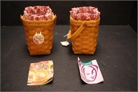 1998 Longaberger Horizon of Hope Baskets x 2