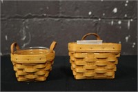 1995 & 1997 Longaberger Mystery Baskets