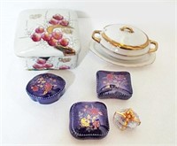 SELECTION OF TRINKET BOXES AND MORE