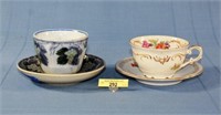 Two Cups And Saucers