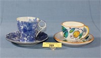 Two Cup And Saucer Sets