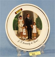 Kennedy Family Plate Nebraska  State Fair