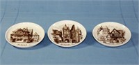 Three Kaiser Porcelain Coaster's