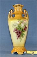 R.Hanke Austrian Vase 9 1/2"H