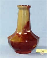 Art Glass Bulbous Vase