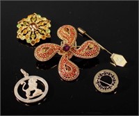 Five Pieces Costume Jewelry