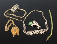 Five Pieces Costume Jewelry