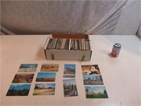 Milles cartes postales de toute sortes