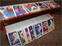 BOX OF UNSEARCHED FLEER BASEBALL CARDS