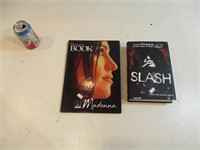 Livre sur Slash et  livre de Madonna