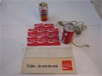 Plusieurs items Coca-Cola