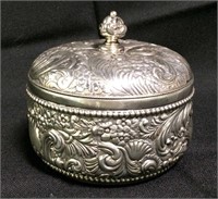 Wilcox Silver Plate Co. Dresser Jar With Lid