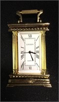 Linden Quartz Clock In Case