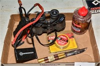 BB'S - PELLETS - OLDER BINOCULARS - ORIENTAL KNIFE