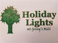 Holiday Lights at Gring's Mill