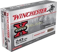 Winchester Super-X 243Win 100GR - 200 Rounds