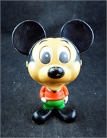 Mattel 1976 Plastic Talking Mickey Mouse Toy