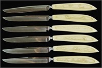 Ivory Handled Knife Set