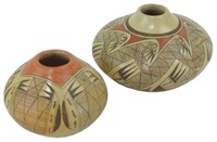 Hopi Pottery Jars - Vernida Polacca Nampeyo