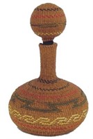 Tsimshian Basketry Bottle