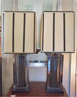 Large metal table lamps pr