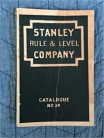 1907 Stanley Rule & Level Company Catalogue No. 34
