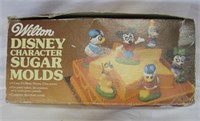 Vintage Wilton Disney Character Sugar Molds In Box