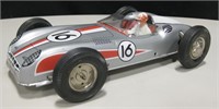 Circa 1965 Metal Friction Rear Wheel Race Car