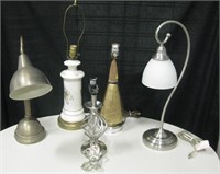 Lot Of Different Sized Lamps