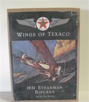 Texaco 1931 Stearman Bi Plane NIB