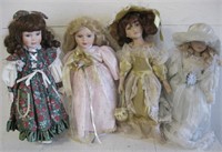 Lot Of Four Vintage Toy Dolls