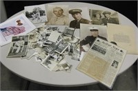 Lot Of WWII Marine Soldier Photo Collection