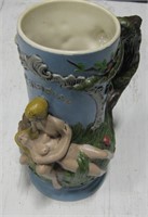 8" Tall Adam & Eve "Paradise" Ceramic Mug