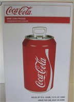 Coca Cola Mini Can Fridge NIB