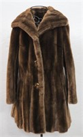 Vintage Country Pacer Faux Fur Ladies Coat