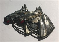 Sterling Silver Horse Head Pin