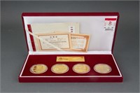 2008 Beijing Olympics Commemorative Medallion Set
