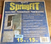 Spring Fit Access Panel Cover
