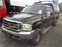 2003 FORD F-350 4X4 XLT SUPERDUTY W/ STAHL TOOL BO