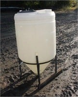 Poly Cone Barrel on Stand