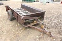 Manure Spreader Trailer, Pin Hitch, 15" Tires