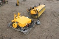 MB 3PT. 6FT Brush W/ Hydraulic Pumps & Attachments