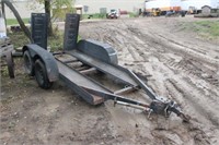 Skid Loader Trailer, Tandem Axle