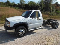 2005 CHEVY 3500 S/A CAB & CHASSIS