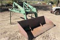 John Deere 46A  Tractor Loader with 87" Bucket