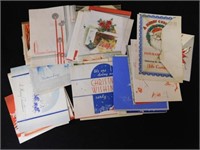 Vintage Christmas greeting cards