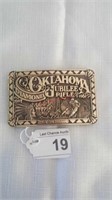 Oklahoma Diamond Jubilee Rifle 1982  Buckle